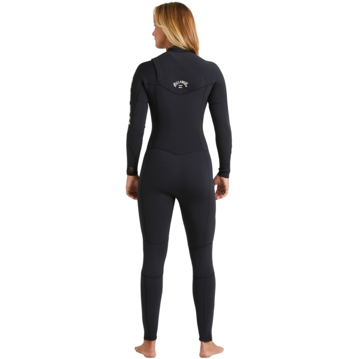 2025 Billabong Womens Synergy Natural 4/3mm Chest Zip Wetsuit ABJW100209 - Night Fall